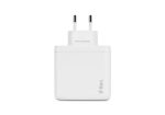 Ttec SmartCharger Trio GaN 120W PD Ταχυφορτιστής USB‑C + USB‑C + USB‑A- Λευκό - Image 3