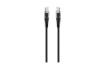 Ttec AlumiCable Διάφανο Καλώδιο Type‑C σε Type‑C 60W Φόρτισης και Συγχρονισμού 1,2 m