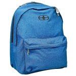 Εφηβικό Σχολικό Σετ No Fear Blue – Σακίδιο 25 lt, Κασετίνα Denim & Ακουστικά Bluetooth (Λευκά) - Image 3