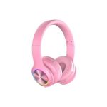 Ttec SoundBuddy FunLED Παιδικά Ασύρματα Bluetooth On‑Ear Ακουστικά – Ροζ