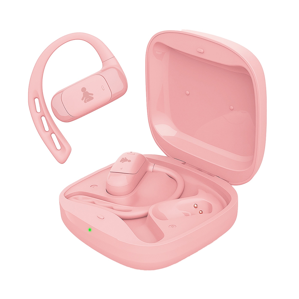 121341_01 FITPADDY Ακουστικά Sport Open Ear FitBeat Pro Ροζ OEE01PK - Image 1